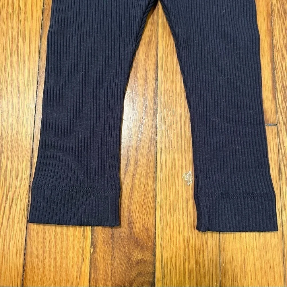 Old Navy Rib-Knit Leggings Navy Blue 12-18M